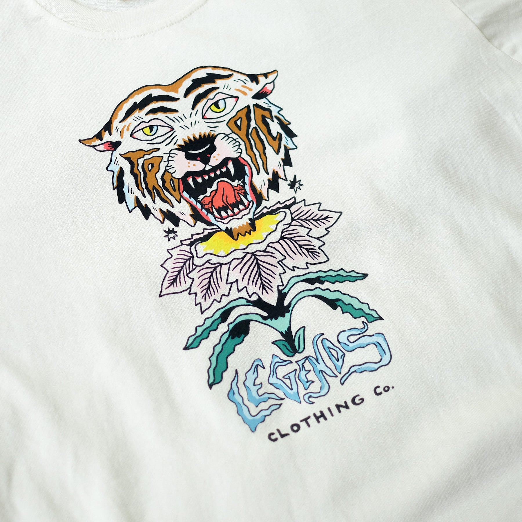 ‘Tigre’ Tee - Ivory