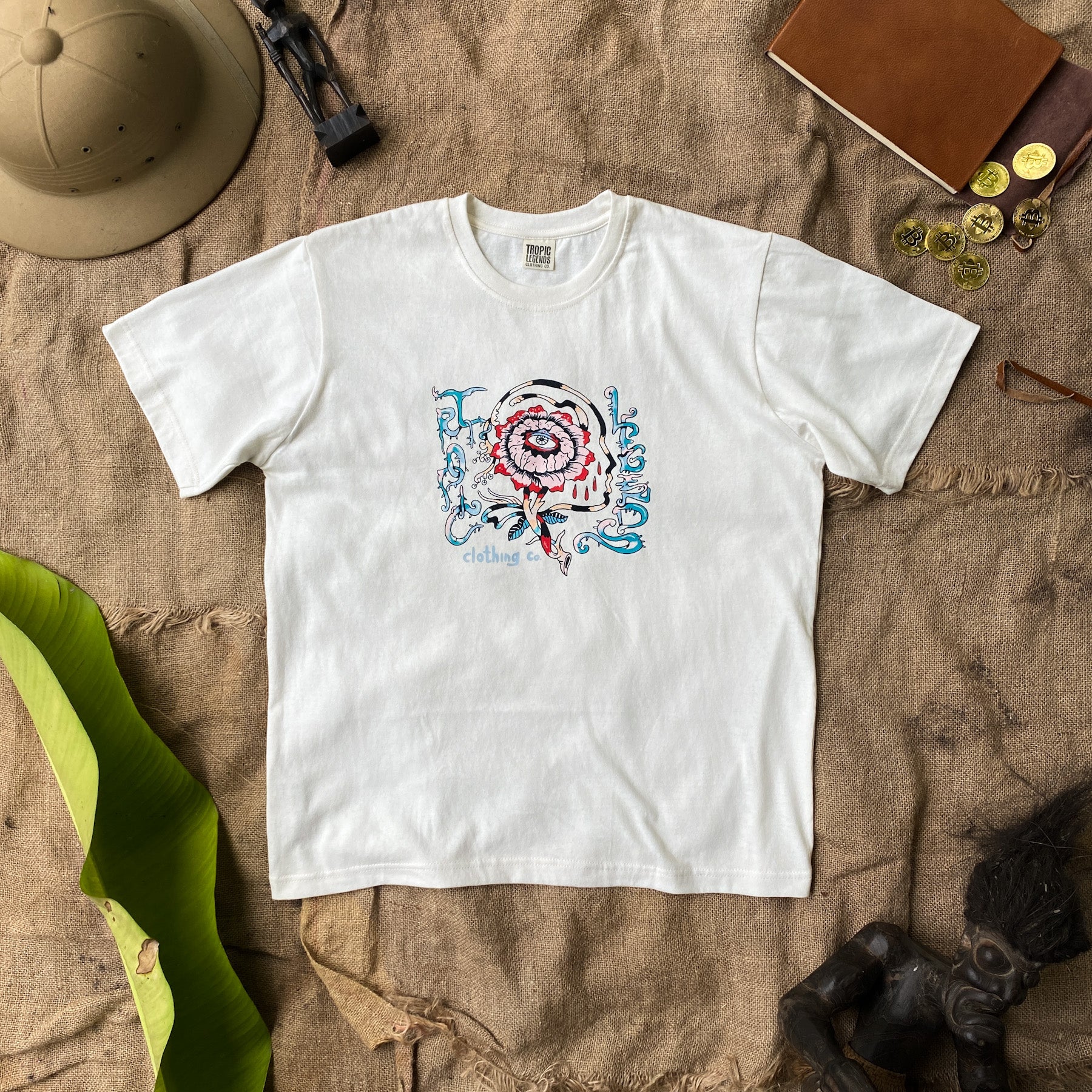 ‘Flora’ Tee - Ivory