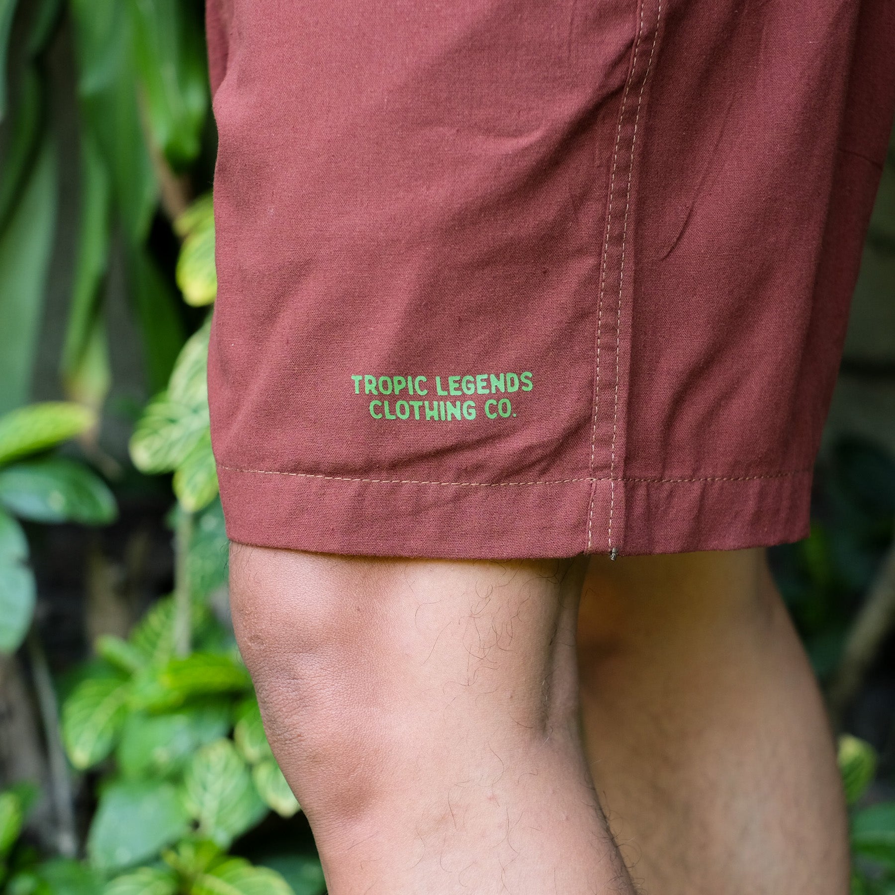 ‘Summer’ Linen Easy Shorts - Choco